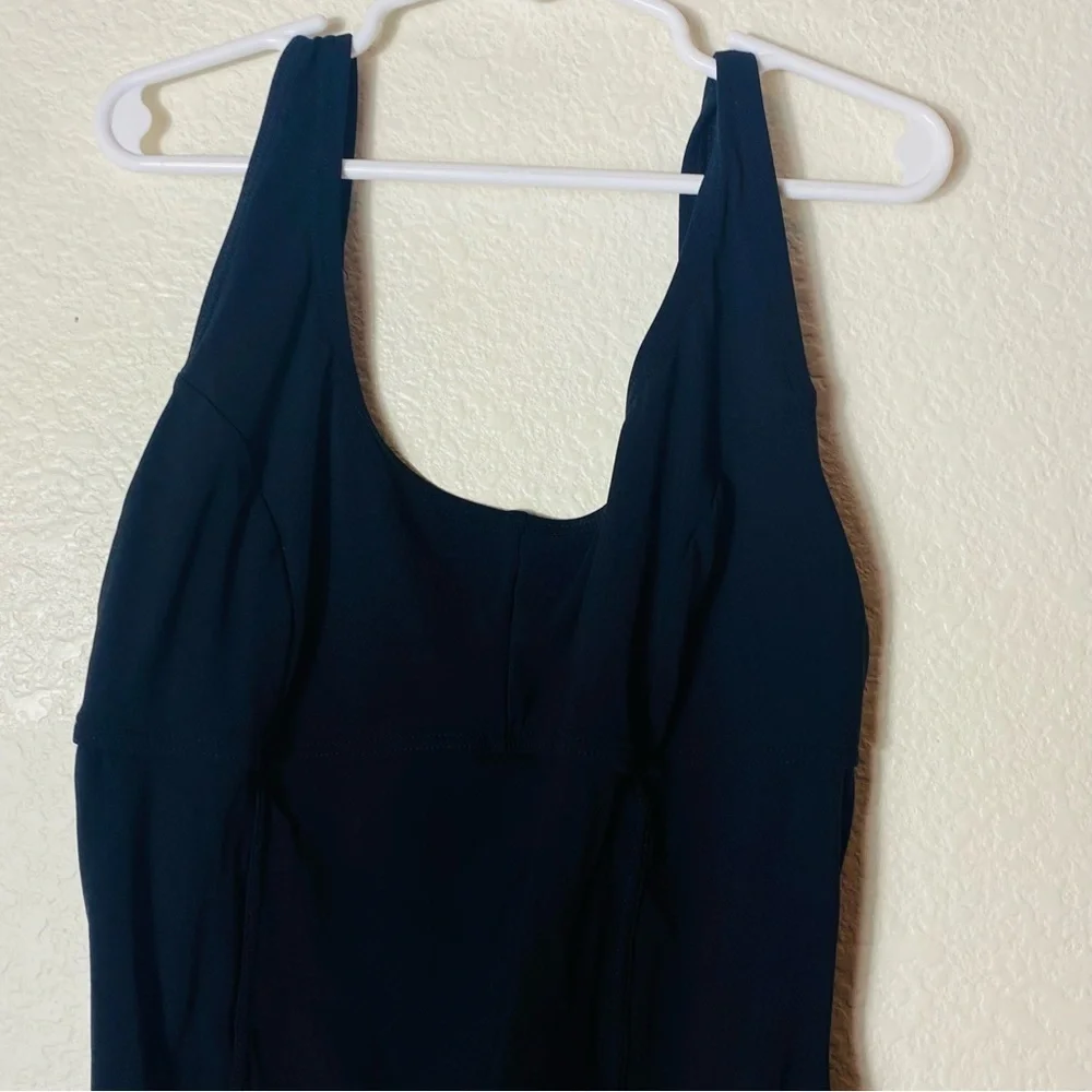 Arena Claudia U Back Black One Piece Shapewear‎ Swimsuit Size 34